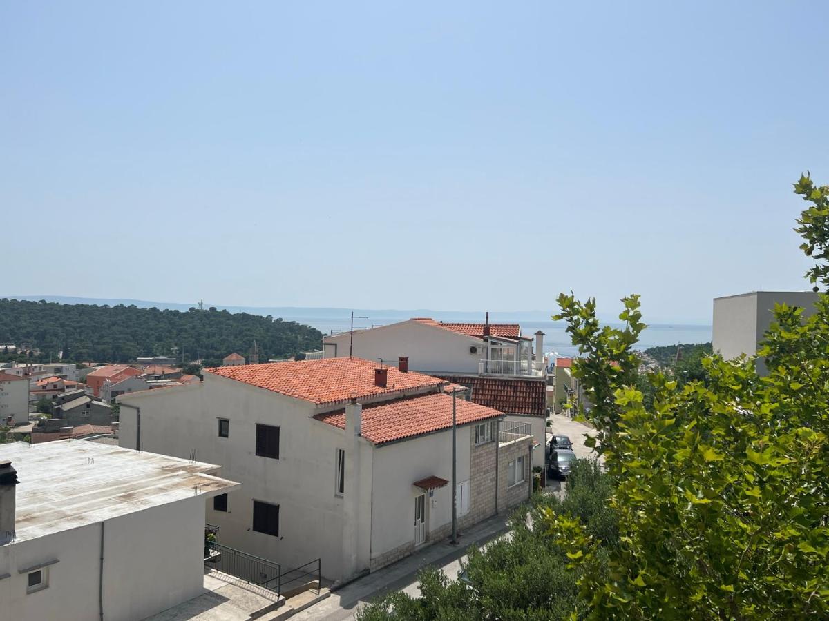 Apartment Lucija - Cozy Flat In The City Center With A Sea View & Parking マカルスカ エクステリア 写真